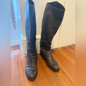Vero Cuoio Dark Brown Over the Knee Boots